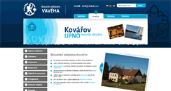 Desktop Screenshot of kovarov.vaveha.cz